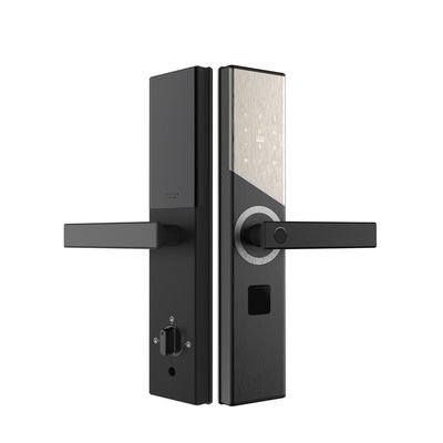 qualité  40-100mm Intelligent Automatic 4 Alkaline Battery Card Key Password Fingerprint Lock usine